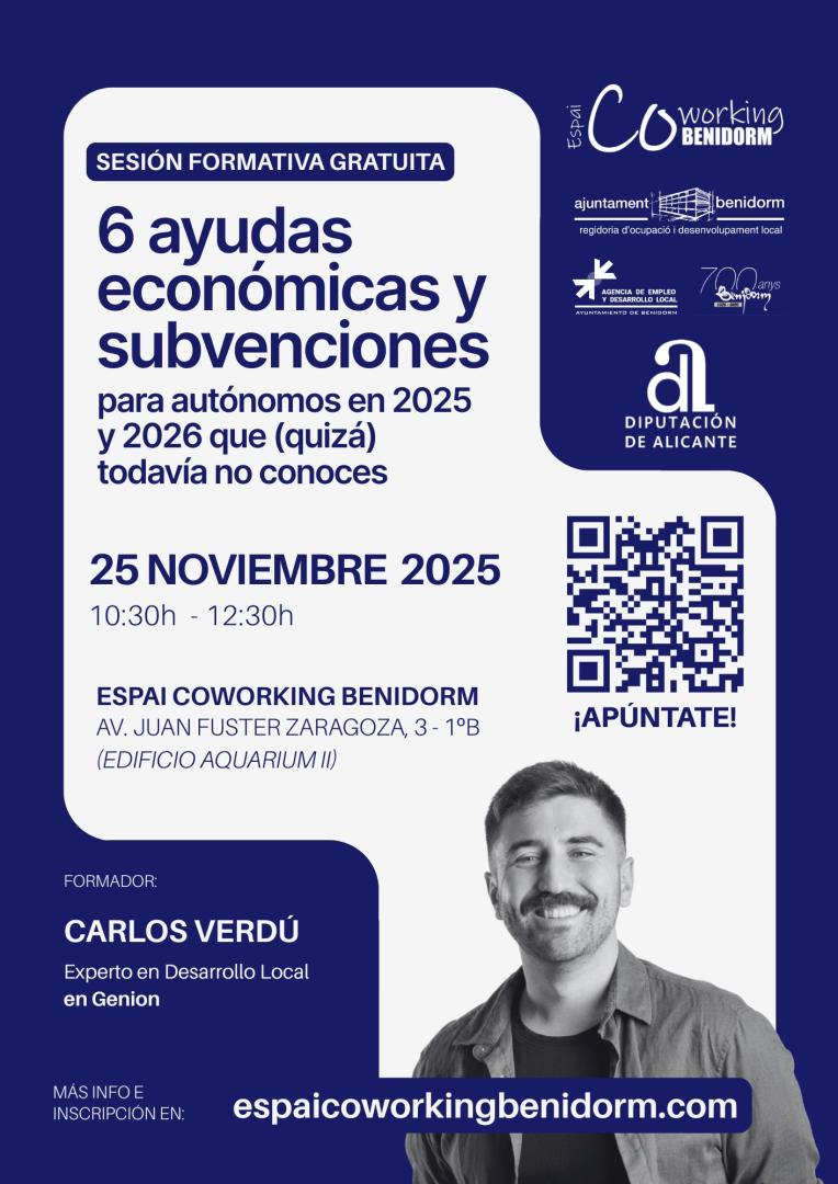 Taller ayudas y subvenciones para autónomos